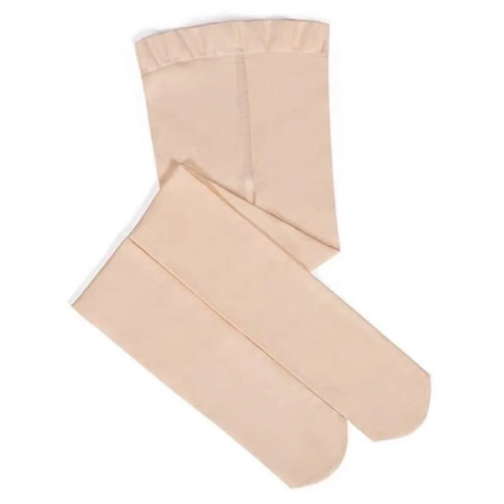 💞 New Little Girls Size Small Dance Core Ballet Tights in Beige